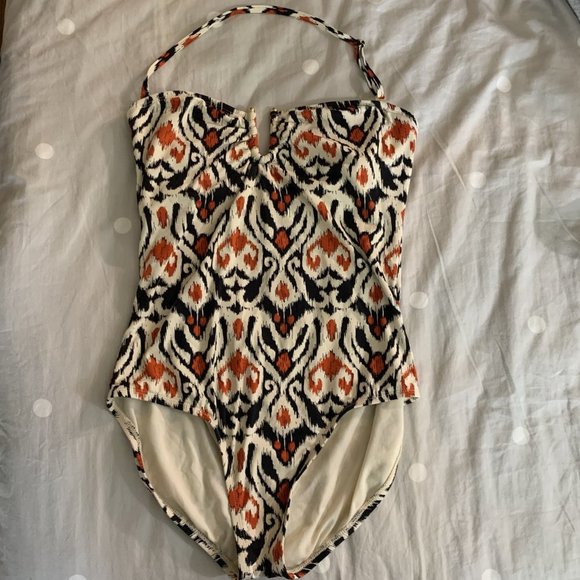 Anne Cole One-piece Convertible Ikat Swim Suit - Picture 3 of 15
